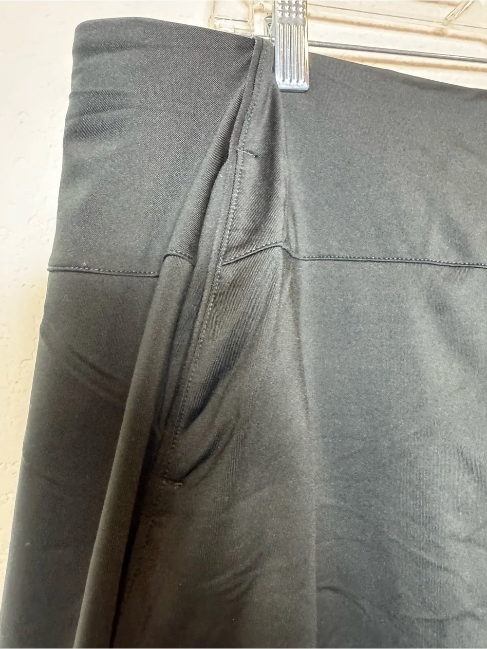 Nike Black Women's Plus Size Athletic Skort with White Swoosh Golf Tennis 2X